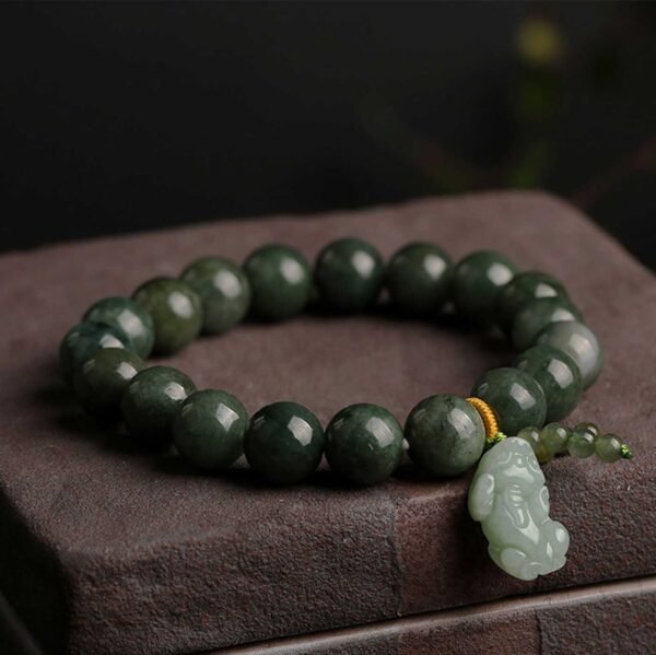 Natural Tangling Jade Brave Bracelet - Image 8