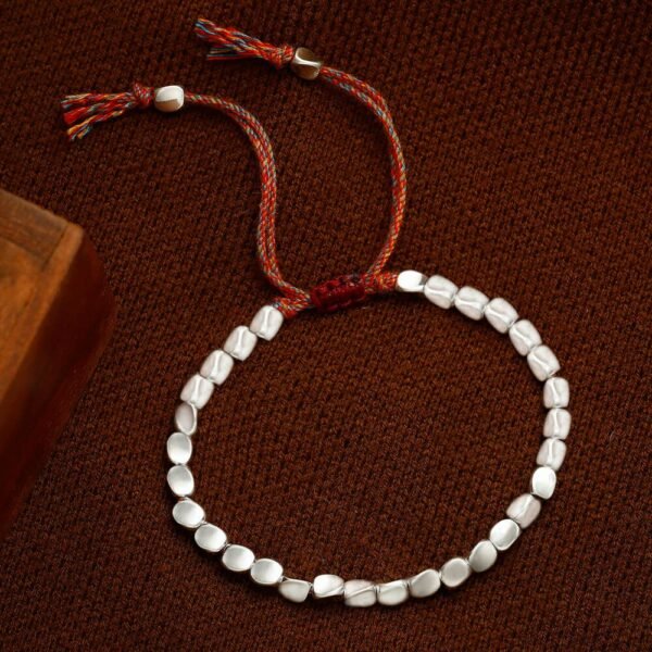 Tibetan Copper Beads Bracelet Handmade - For Healing, Strength & Protection - Image 9