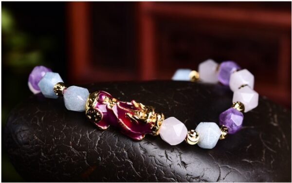 Amethyst Pixiu bracelet - Image 5