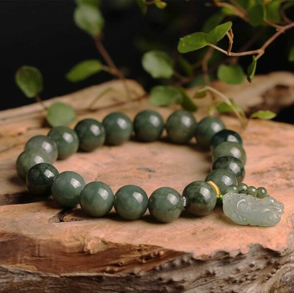 Natural Tangling Jade Brave Bracelet - Image 6