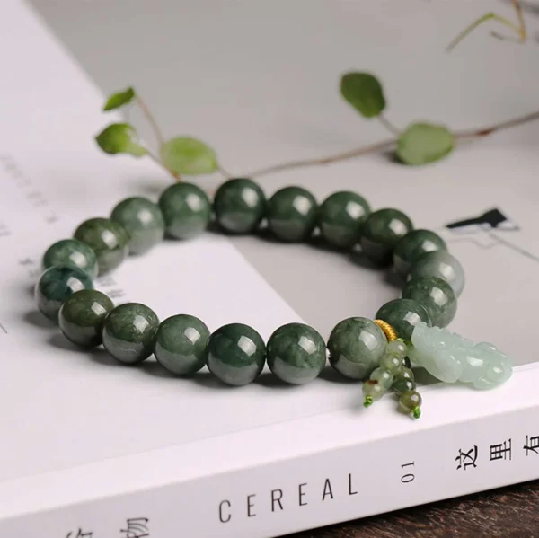 Natural Tangling Jade Brave Bracelet - Image 5
