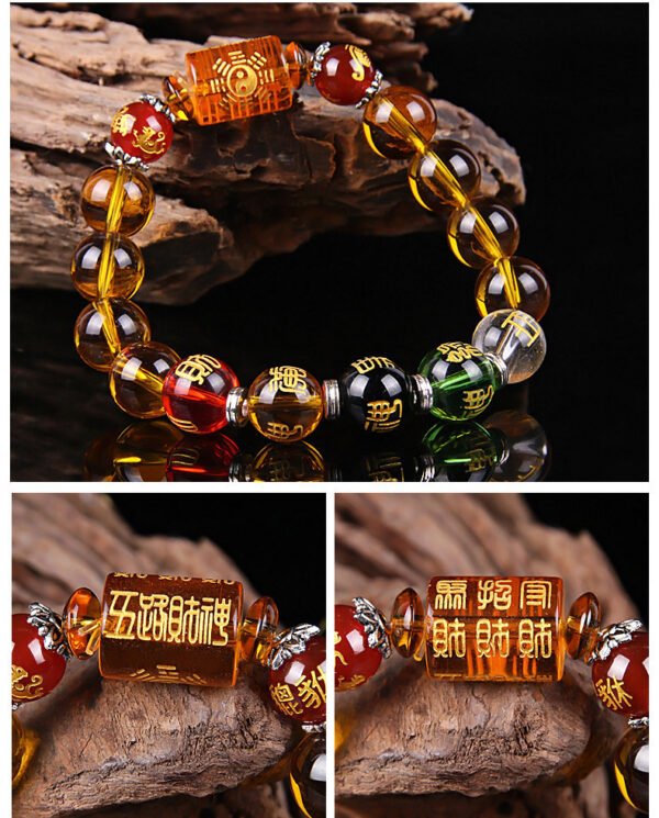 Men's And Women's Fashion Personalized Agate Bracelet - Image 5