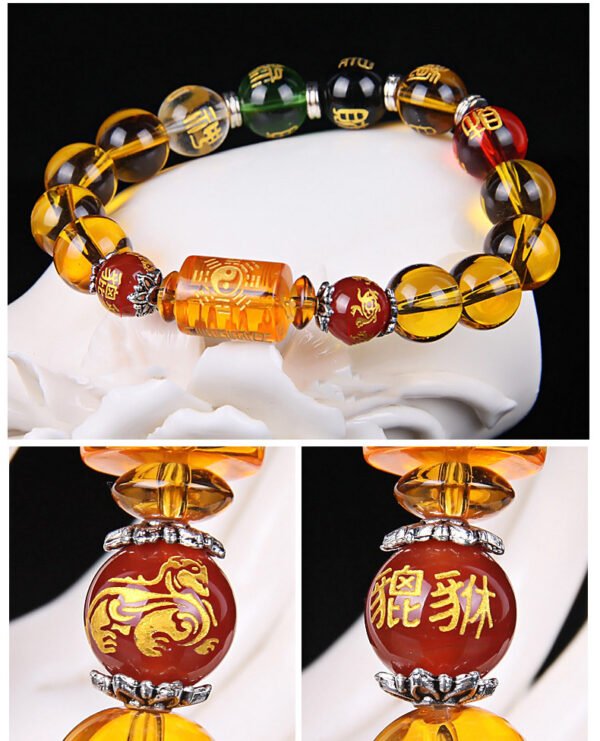 Men's And Women's Fashion Personalized Agate Bracelet - Image 3