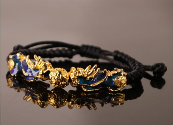 Thermochromic bracelet handmade woven men and women hand rope 3D plating Vietnam Sha Jin - Image 4