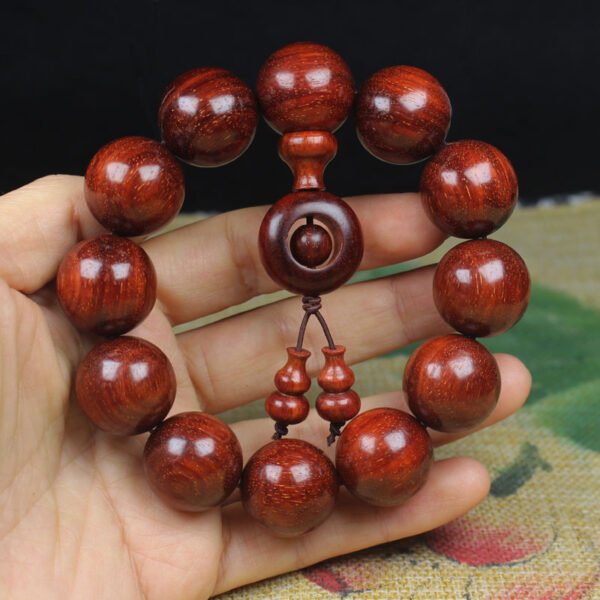 Buddha Stones Tibetan Rosewood Warmth Bracelet (Random Type) - Image 2