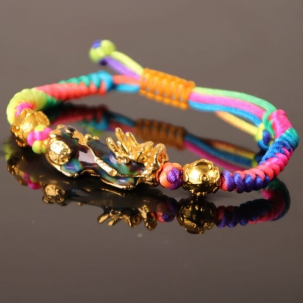 Thermochromic bracelet handmade woven men and women hand rope 3D plating Vietnam Sha Jin - Image 10