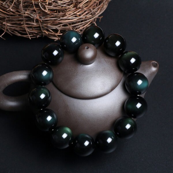 Natural obsidian bracelet - Image 5