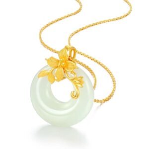 Hetian jade pendant