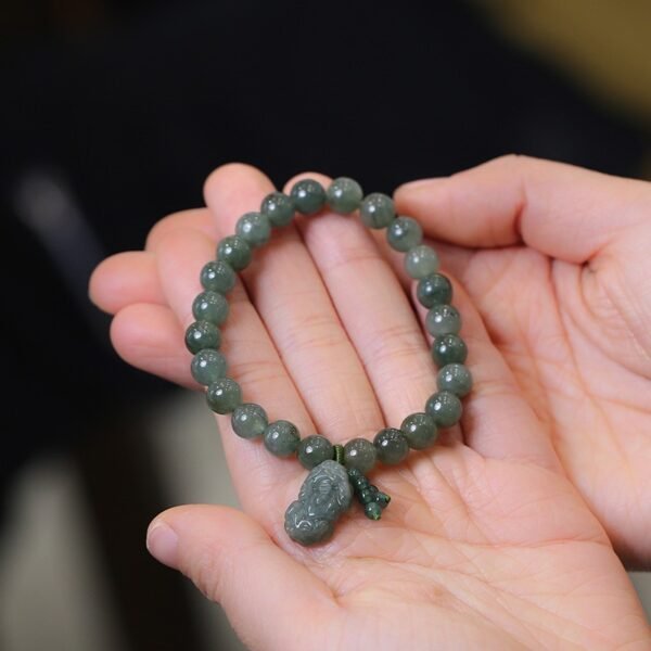 Women's Fashion Natural Emerald Bracelet - Image 2