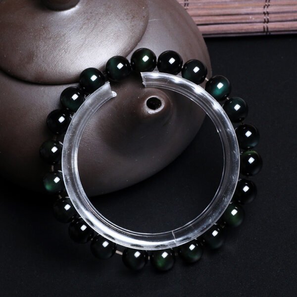 Natural obsidian bracelet - Image 4
