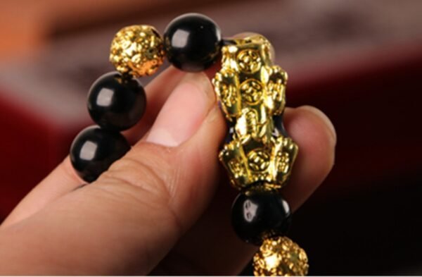 Thermochromic bracelet handmade woven men and women hand rope 3D plating Vietnam Sha Jin - Image 3