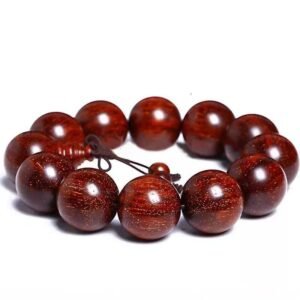 Buddha Stones Tibetan Rosewood Warmth Bracelet (Random Type)