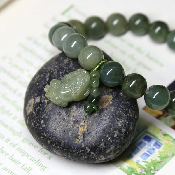Women's Fashion Natural Emerald Bracelet - Image 3