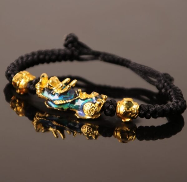Thermochromic bracelet handmade woven men and women hand rope 3D plating Vietnam Sha Jin - Image 9