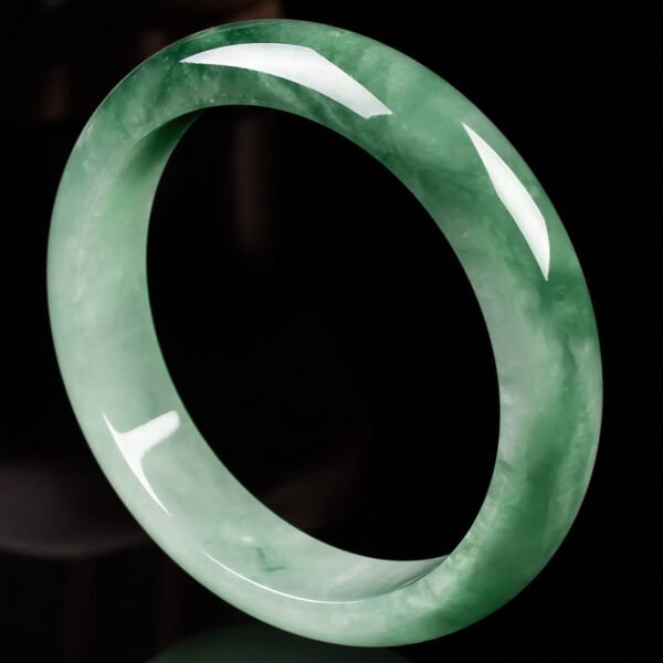 Women's Fashion Simple Jadeite Jade Bracelet - Image 4