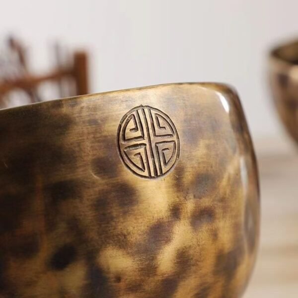 Nepal Handmade Full Moon Himalaya Bowl Ornaments - Image 3