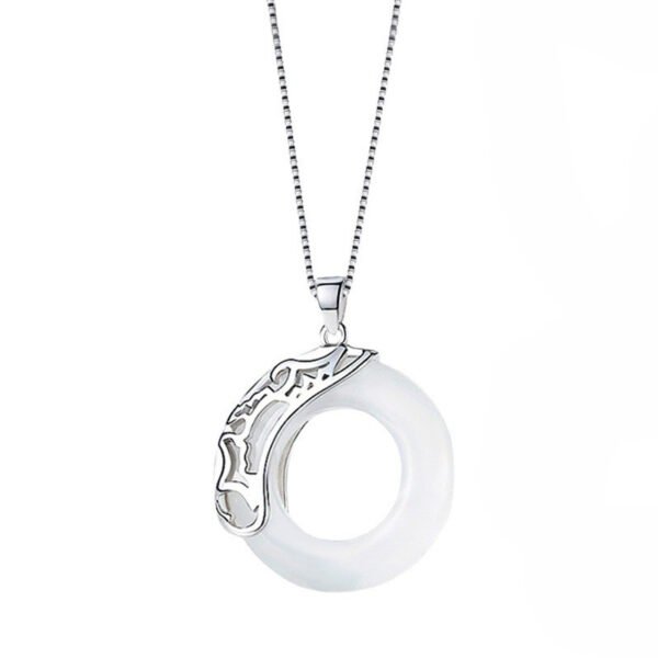 Men's And Women's Simple Retro Pendant Necklace - Image 4