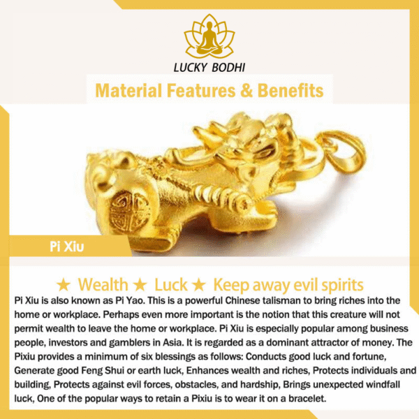 FREE Today: Cure and Warmth Sappan Wood Engraving PiXiu Fu Character Bracelet - Image 8